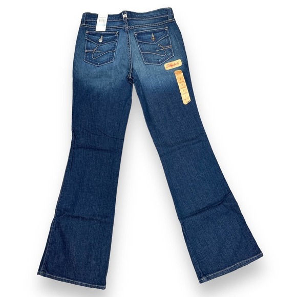 Tommy Jeans Stretch Pants by Tommy Hilfiger Size 5 Flare New with Tag - Picture 2 of 13